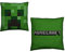 Minecraft Kissen Creeper Grün 40 cm x 40 cm Dekokissen Schmusekissen Zierkissen Kuschelkissen Polster TNT Zombie Blöcke Crafting Skelett Spinne Skins Enderman Enderdrache passend zur Bettwäsche
