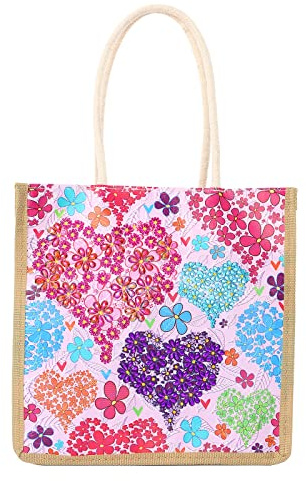 5d Diamond Painting Bag Shopping Canvas Tote Storage Art Crafts Case Square Synthetic Lover Pattern Reusable Handbags Gift for Adults Women