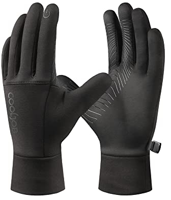 COOLJOB Handschuhe für Herren Damen, Touchscreen Handschuhe, dünne warme Handschuhe, leicht Sporthandschuhe zum Fahren, Radfahren, Wandern, Laufen, Joggen, Spazierengehen, Bergsteigen