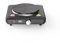 SIC Plaque de cuisson électrique portable à un feu, en fonte, température réglable, pour camping, voyage, cuisine extérieure (Noir, 1000W)
