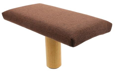 ifundom Taburete de Meditación con Cojín Banco de Rodillas Ergonómico de Madera Silla Equilibrante para Corrección Postural para Yoga Lectura y Relajación Casa Apto para Personas Menores
