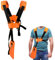 YOUSHARES Schultergurt Gurt Doppelschultergur, Tragegurt Motorsense Rasentrimmer Cutter Trimmer Shoulder Strap für Stihl FS Freischneider Stihl Ersatzteile, Orange