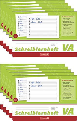 Brunnen Schreiblernheft (10, Lineatur VA)