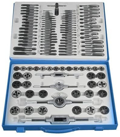 FILIERA SET DA 110 PEZZI MASCHI E FEMMINA METRICA AL TUNGSTENO