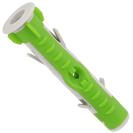 WOLFPACK LINEA PROFESIONAL - Taco Topgripper Bimaterial Ø 8 mm. (Caja 100 unidades) Taco Anclaje Universal, Taco Hormigon, Taco Pladur, Taco Ladrillo