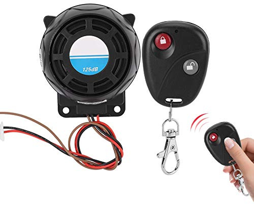 Motorcykellarmsystem, 105-125dB Motorcykelfjärrkontroll Larmhorn Stöldskyddssystem Med Fjärrkontroll Universal Vattentät För Motorcyklar