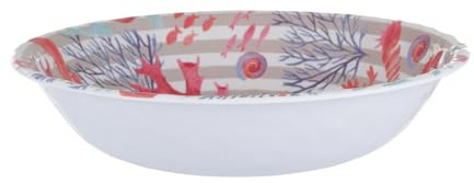 Kasanova 1 insalatiera 30 cm in melamina corallo