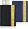 Dewocke 2PCS Porta Monete Collezionisti, Album della Collezione di Monete, Raccoglitore Monete, Custodia per Album di Monete, Raccolta di Monete - 120 Tasche × 2 (Nero & blu)