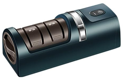 Affiliatore Del Coltello Elettrico - Strumento Di Affinamento A Forbice, Design Multiplo | Macchine Per Affinare, Cavo Di Alimentazione A Scomparsa Automatica, Stazione Culinaria Da Banco De