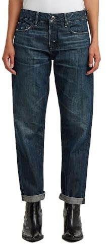G-Star Women's Kate Boyfriend Jeans, Colour Blue, Size: Waist 26, Inseam 30