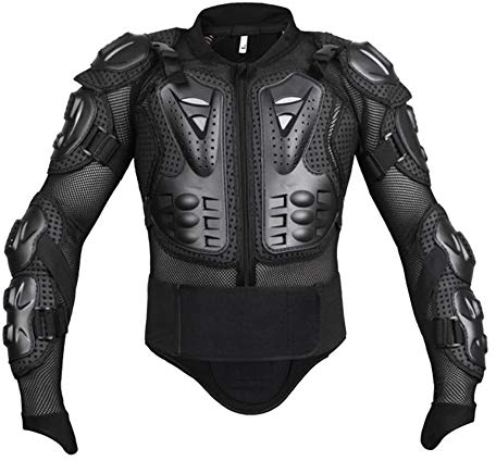 Chaqueta GES con armadura protectora para motocicleta, ropa de protección