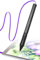 SonarPen - Lápiz Capacitivo Inteligente Sensible a la presión con rechazo de Palma y botón de Acceso Directo Bateria Menos. Compatible con Apple iPad/iPhone/Android/Switch/Chromebook (Morado)