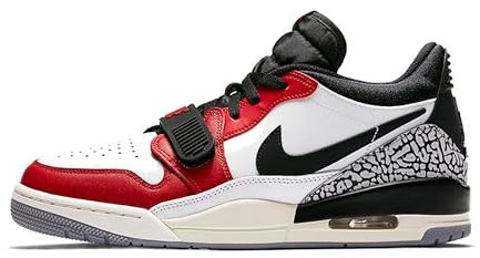 NIKE Air Jordan Legacy 312 Men's Trainers Sneakers Basketball Fashion Shoes CD7069-106 White/Red/Black UK12 (EU47.5)