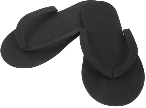 Beavorty 12 par hopfällbara flip-flop resetofflor duschskor diabilder sommar läger sandaler mjuka bekväma halkfria snabbtorkande hus badrum gym spa pool sandaler strand