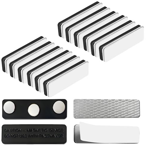 Cortinas con Cierre Magnético, 12 Pares de Cierre Magnético Accesorio para persiana Opaca para Persianas Imanes para Cortinas con Adhesivo Clips Magnéticos para Cortina para Cortinas Opacas