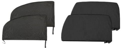 Bilskiljegardiner Dörrskydd För Bilfönster Solskydd för sidofönster | 1-4st SUV Ventilation Andas Shading Kylning Bilskärm Fönster