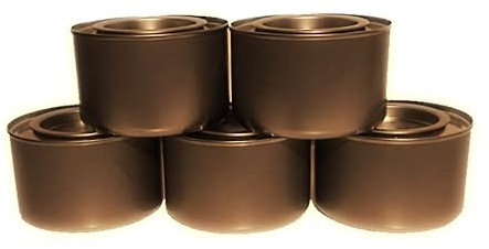 Brennpaste x 5/ deutsches Produkt, Chafing Dish/ Sicherheitsbrennpaste/ je 3 Stunden/ 5x 200g