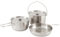 Supper Set L INOX Batterie OUTWELL