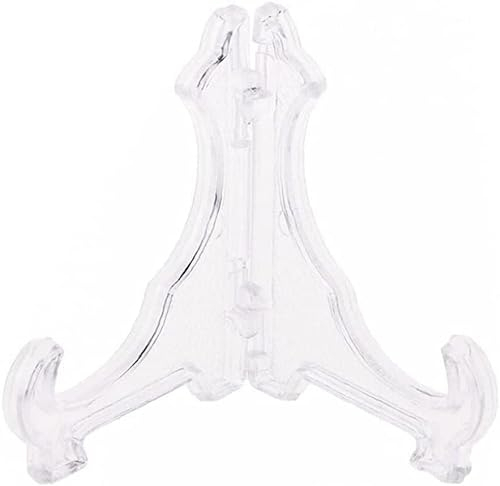 Generic 1pc Multicolor Plastic Display Stand Easel for Plates, Dinnerware & China