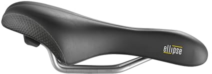 Selle Royal Unisex Ellipse Moderate Fahrradsattel, Black, 276 x 180 mm