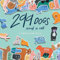 Laurence King 299 Dogs (and a cat), Teal/Turquoise Green
