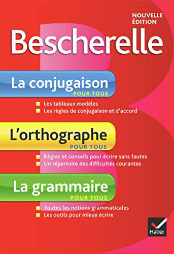 Bescherelle français: Coffret 3 volumes, La conjugaison, L'orthographe, La grammaire