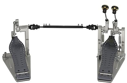 DW DWCPMDD2XF MDD Machined Direct Drive Double Bass Drum Pedal with Extended Footboard - Polished