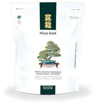 Abono para bonsai orgánico HIRYO-GOLD - Flores y Frutos 1 kg