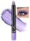 Erinde Crayon Yeux Metallic Violet à Paillettes, Résistant à l'eau et Longue Durée, Crayon Crème Nacré, Haut Pigment Métallique Brillant Pour Fards à Paupières