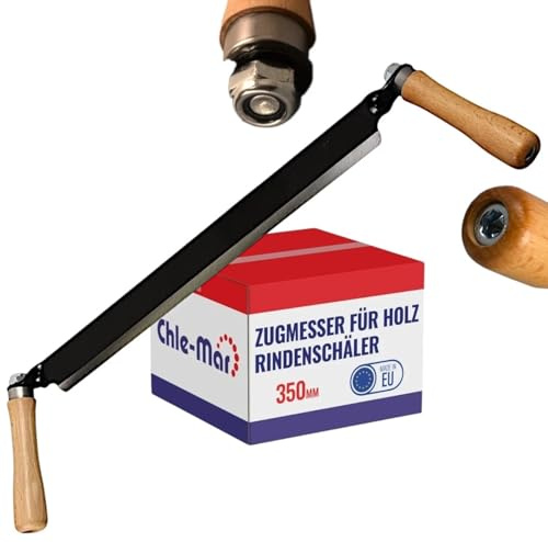 Chle-Mar Zugmesser für Holz 350 mm aus geschmiedetem Werkzeugstahl