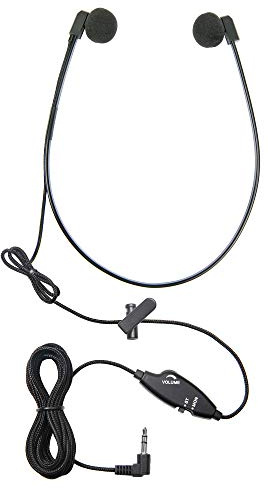 ECS WordHear-O 3.5mm Transcription Headset, Under Chin Style