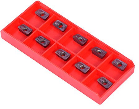 Walfront 10 pz Inserti in metallo duro a parallelogramma Inserti CNC Inserti indicizzabili Inserti per tornitura APMT1135PDER-M2 VP15TF per finitura in acciaio