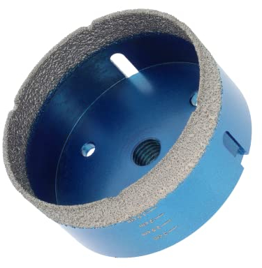 PRODIAMANT Diamant Fliesenbohrer 90 mm x M14 Fliese, Feinsteinzeug, Keramik für Winkelschleifer Premiumqualität