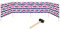 Garronda Strand Windschutz Sichtschutz 5m lang Plus Gummihammer GAEX001 (Wassermelone-2, 5 m)