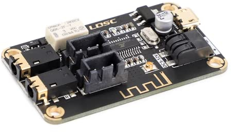 DollaTek Carte de décodage Bluetooth pour entrée AUX Haut-parleur modifié DIY Audio MP3 Module récepteur audio stéréo