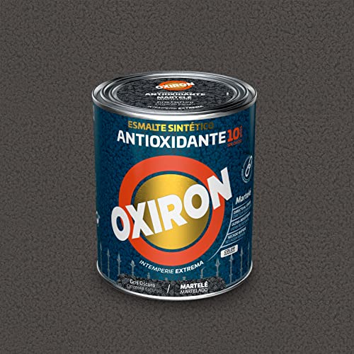 OXIRON Esmalte Antioxidante Martelé Gris Oscuro 750 ml