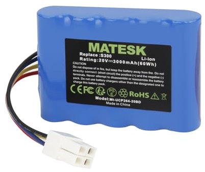 20V 3000mAh 50032774 WA3230 WA3231 Akku für Landroid S300, S 390m2, S Basic, S300i, S450i, S500i, S700i, WR100SI, WR101SI, WR102SI, WR103SI, WR104SI, WR105SI, WR105SI.1, WR106SI, WR115MI