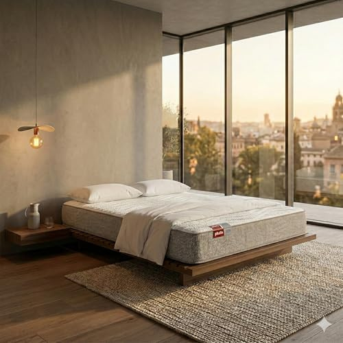 PIKOLIN Veza Compact | 150x190 | Colchón de Muelles Ensacados y Viscoelástica Premium | Altura 23cm | Firmeza Media-Alta | Confort Visco | Calidad Óptima | Protección Higiénica Total