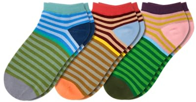 Remember Confezione da 2 paia di calzini colorati per sneaker in set regalo, comodi calzini in cotone per uomo e donna