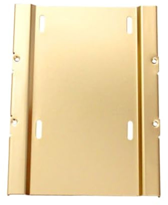 AWJUWHBJ Marco de montaje ligero de 2.5 a 3.5 pulgadas para la mayoría de carcasas de PC y placas base, soporte de montaje de aluminio