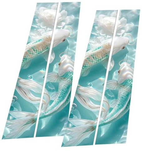 Fönster pelare täcker, bil center pelare klistermärke Vattentät film Svart | Anti-Scratch Stickers Auto Print Decal Design Sticker Cover för fordons exteriör Styling