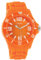 Oozoo Unisex-Armbanduhr Silicone Collection Analog Silikon orange C4287