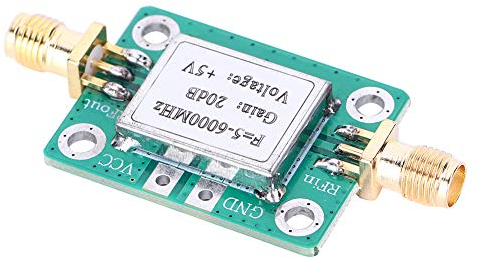 Module amplificateur de signal RF, carte de signal d'amplificateur de puissance moyenne, gain ultra large bande 5M-6GHz 20dB, composants électroniques, avec faible bruit