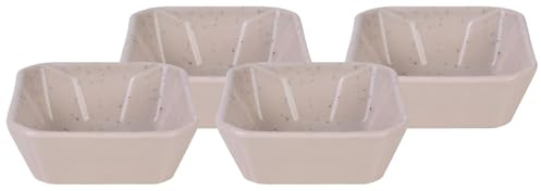 CreaTable, 33970, Série Street Food, set de vaisselle, 4 pièces bol à dips Street.