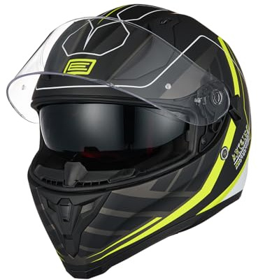 ORIGINE Casco Integral para Moto de Calle con Doble Visera Homologado ECE2206