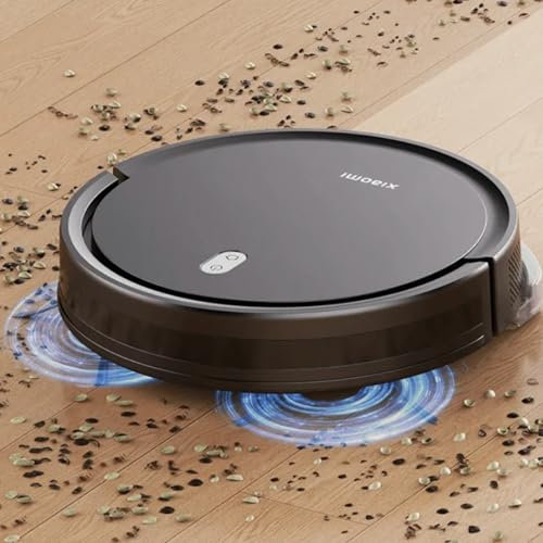 Xiaomi Vacuum Cleaner Robot E5 - Robot Aspirador y Fregasuelos Potente | Planificación Inteligente de Rutas | Compatible con Alexa y Google Home | Succión de 2000PA con 3 Niveles de Succión