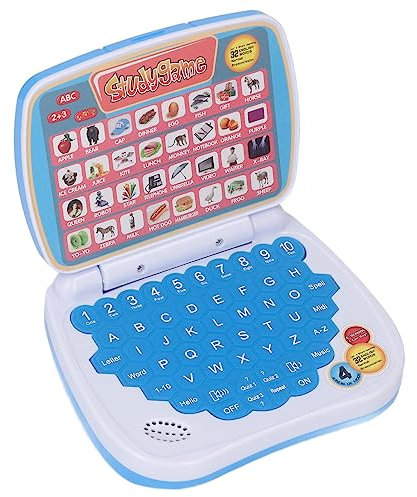 Bildungslernen Laptop Interaktives Vorschulkomputerspielzeug mit 5 Lernmodi auf Dem Bildschirm Display für Alter 3+, Smart Laptop Toy für , Vorschulkomputerspielzeug für