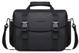 WMAMBZNDHP DSLR kameraväska Polyester Axelväska Kameraväska Passar for Canon Passar till Nikon Passar till Sony Lens Fodral Väska Vattentät Fotografi Fotoväska(D12 Black)