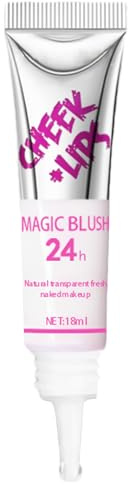 Blush Changing Color - Magic Color Changing Blush, Face Blusherr multifunktion, långvarig fuktgivande formel, långvarig flytande rodnad, ansikts rodnad makeup