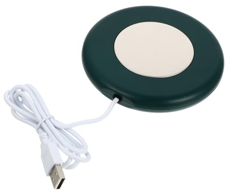 OUNONA USB Chauffe Tasse Thermostatique Pratique Tapis Chauffant pour Bureau et Maison Maintien Température pour Café et Thé et Compact